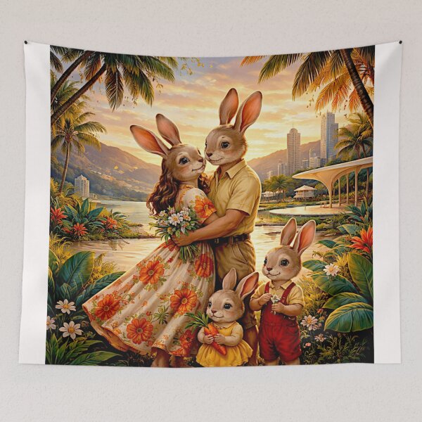 Item preview, Bunnies in the  Easter - Spring Harmony#7 designed and sold by Helios Be. Lavsh.