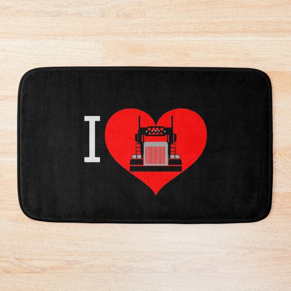 Item preview, I Love Big Trucks Funny Trucker 18 Wheeler Semi Truck Driver designed and sold by CarantinedChaos.