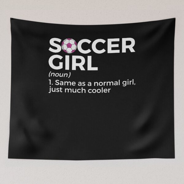 Item preview, Soccer Girl Definition designed and sold by krystalRomanart.