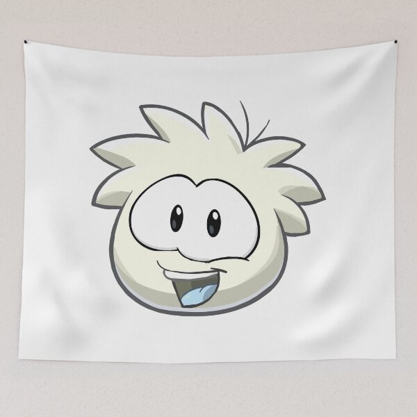 Item preview, White Puffle designed and sold by HeyItsMeeTee.
