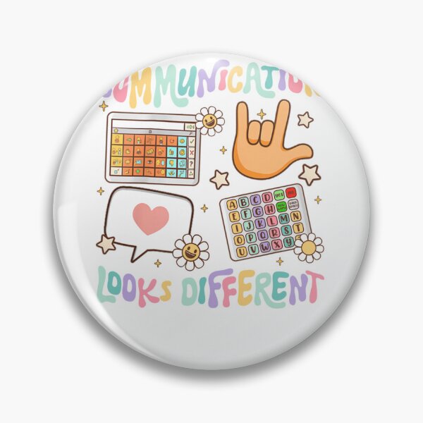 Item preview, Communication Looks Different For Everyone Sped Teacher designed and sold by krystalRomanart.