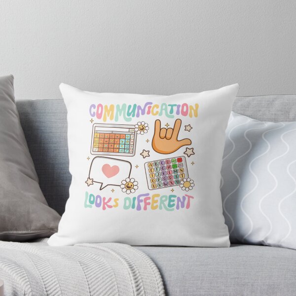 Item preview, Communication Looks Different For Everyone Sped Teacher designed and sold by krystalRomanart.