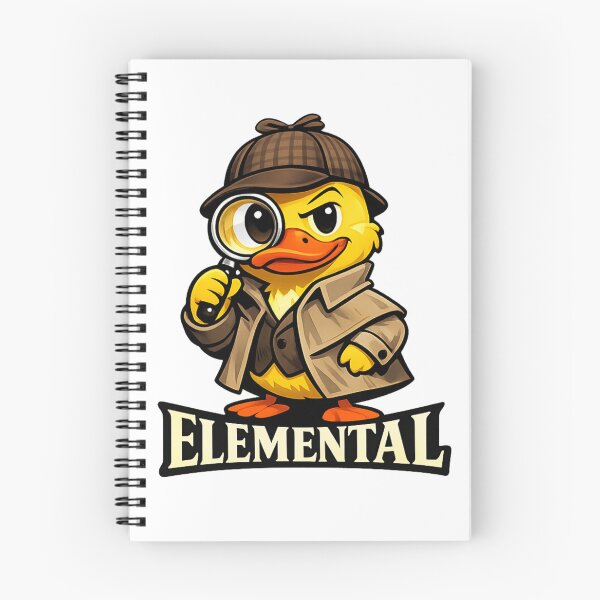 Item preview, Elementary Detective Duck Fun Design designed and sold by Quack Republic | Camisetas.