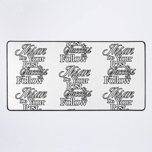 Item preview, Do Your Best & Success Will Follow (V.1) – Motivational Typography Quote designed and sold by D-Islamic.