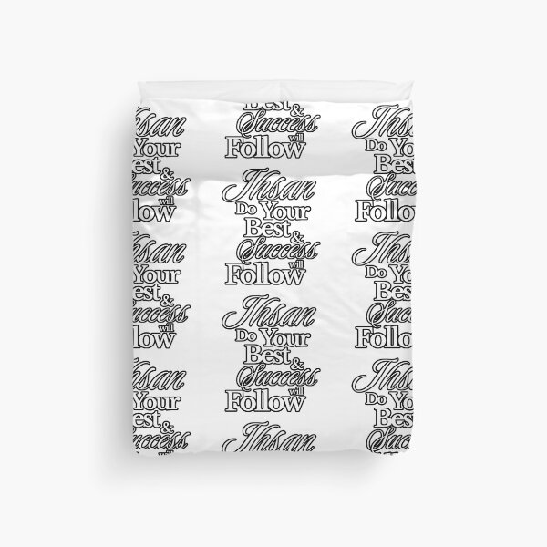 Item preview, Do Your Best & Success Will Follow (V.1) – Motivational Typography Quote designed and sold by D-Islamic.