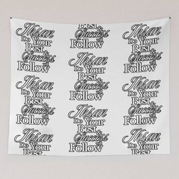 Item preview, Do Your Best & Success Will Follow (V.1) – Motivational Typography Quote designed and sold by D-Islamic.