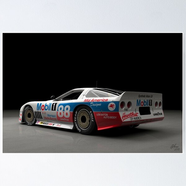 Item preview, 1987 Protofab-Morrison IMSA Corvette #2 - Studio designed and sold by GHPDesign.