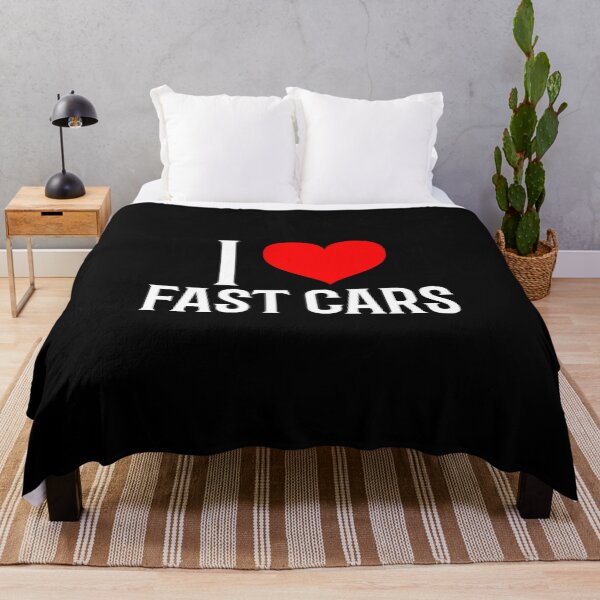 Item preview, I Love Fast Cars Funny Racing Speed Car Enthusiast Statement designed and sold by CarantinedChaos.
