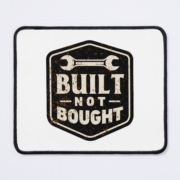 Item preview, Built Not Bought Shirt – Car Guy Mechanic Tuning Enthusiast Automotive Tee designed and sold by RAS-77.