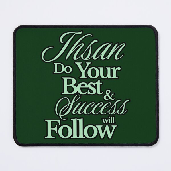 Item preview, Do Your Best & Success Will Follow (V.3) – Motivational Typography Quote designed and sold by D-Islamic.