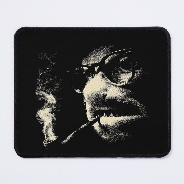 Item preview, Sophisticated Shark Face Eyeglasses Pipe Stipple designed and sold by k3rstman1.