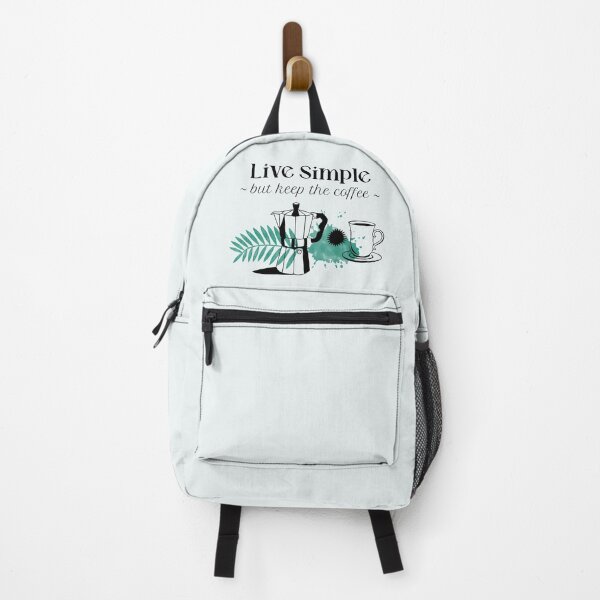 Item preview, Live Simple But Keep the Coffee Living Simple designed and sold by Sachie's Studio.
