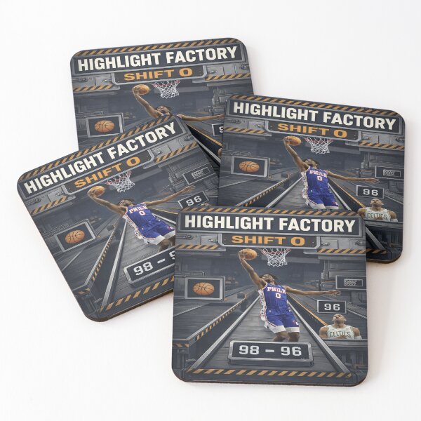 Item preview, Maxey Highlight Factory Shift 0 Industrial Basketball Scoreboard Tee designed and sold by POD DYNASTY | Original Print On Demand T-Shirt Graphics.