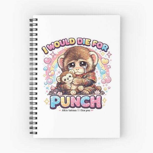 Item preview, Punch Monkey - Kawaii Crying Monkey I Would Die For Punch Meme designed and sold by akiotatsuo.