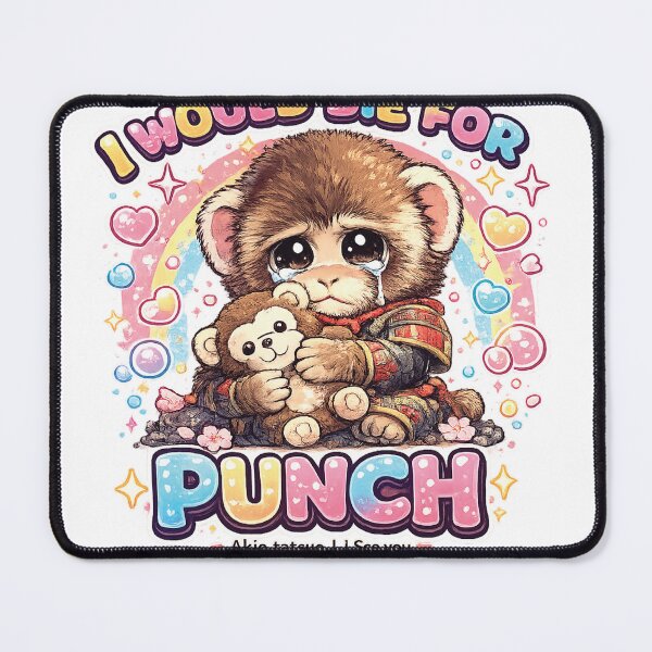 Item preview, Punch Monkey - Kawaii Crying Monkey I Would Die For Punch Meme designed and sold by akiotatsuo.