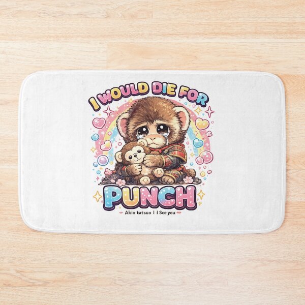 Item preview, Punch Monkey - Kawaii Crying Monkey I Would Die For Punch Meme designed and sold by akiotatsuo.