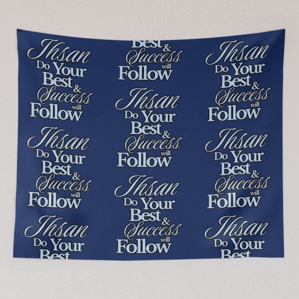 Item preview, Do Your Best & Success Will Follow (V.4) – Motivational Typography Quote designed and sold by D-Islamic.