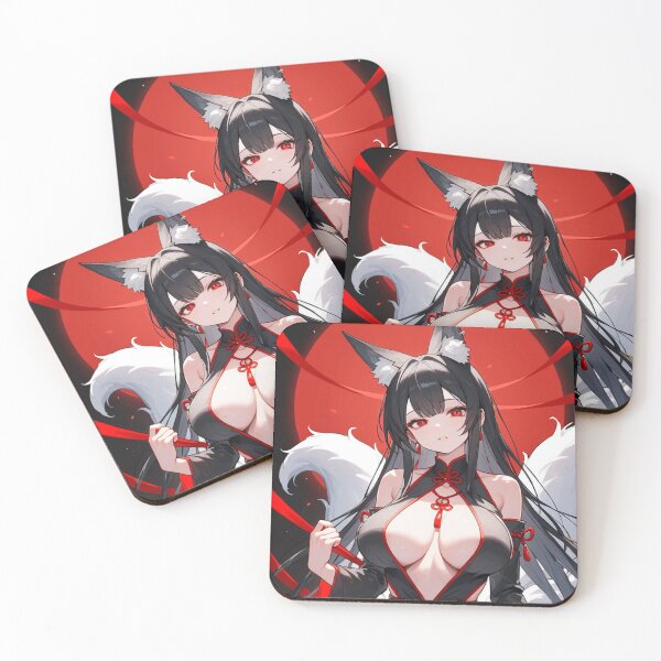 Item preview, Kitsune Valk | Dominant Fox Girl Portrait designed and sold by KasaHunterHarem.