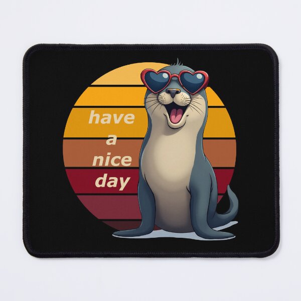 Item preview, Happy Seal- Have a Nice Day designed and sold by Museum Of Non-Existing Art.