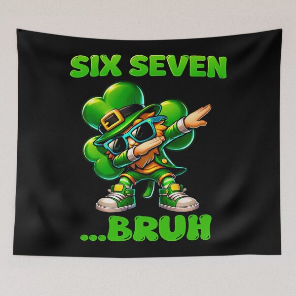 Item preview, Bruh St Patricks Day Six Seven Kids Boys Men Women 67 Meme  designed and sold by will freed18.