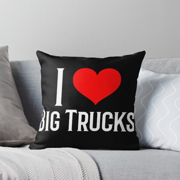 Item preview, I Love Big Trucks Funny 4x4 Off Road Trucker 18 Wheeler Semi Truck Driver Statement designed and sold by CarantinedChaos.