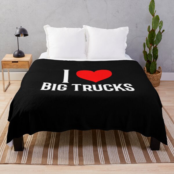 Item preview, I Love Big Trucks Funny 4x4 Off Road Trucker 18 Wheeler Semi Truck Driver Statement designed and sold by CarantinedChaos.