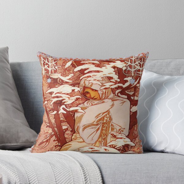 Item preview, Winter (The Seasons, 1900) - Art Nouveau Winter Solstice designed and sold by stevepmp.