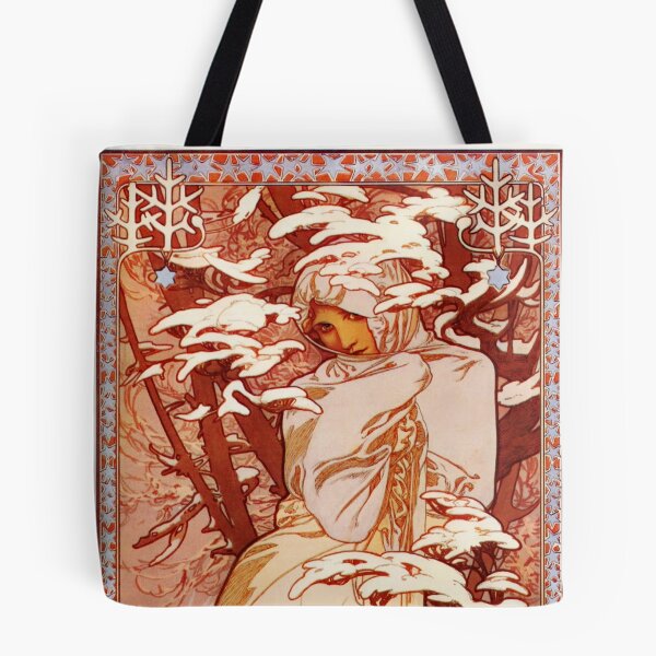 Item preview, Winter (The Seasons, 1900) - Art Nouveau Winter Solstice designed and sold by stevepmp.