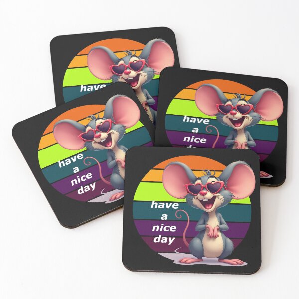 Item preview, Happy Mouse - Have a Nice Day designed and sold by Museum Of Non-Existing Art.