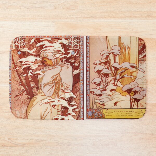 Item preview, Winter (The Seasons, 1900) - Art Nouveau Winter Solstice designed and sold by stevepmp.