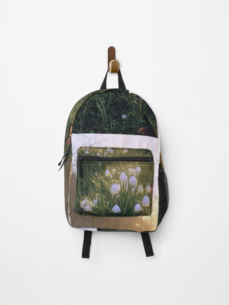 Thumbnail 1 of 3, Backpack, Spring Awakening designed and sold by StellarGeometry.
