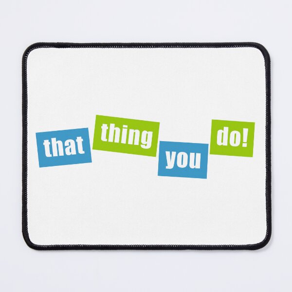 Item preview, That Thing You Do Blue and Green designed and sold by Normbot2000.