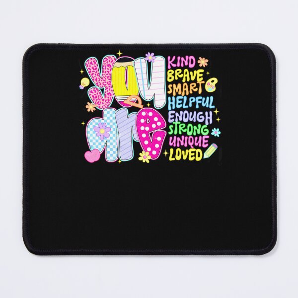 Item preview, You Are Smart Brave Strong Kind Loved Motivation Teacher designed and sold by krystalRomanart.
