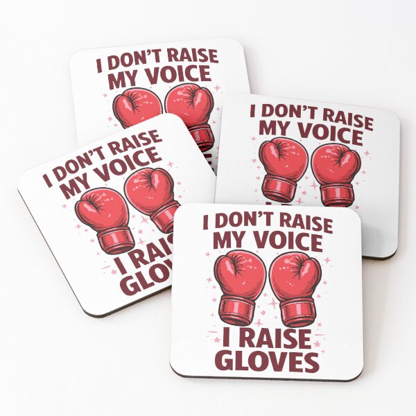 Item preview, I don't raise my voice, I raise gloves designed and sold by AbstractArielle.