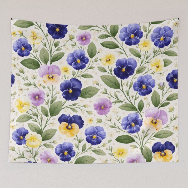 Item preview, Pansy Viola Flowers designed and sold by scicilysimonee.