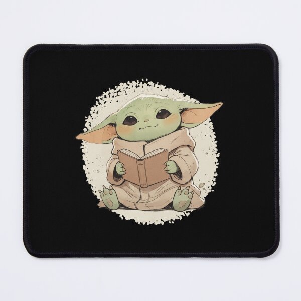 Item preview, BABY YODA READING designed and sold by LIS AND MELIVERSO.