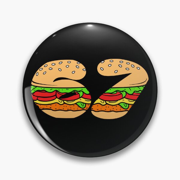 Item preview, Six Seven Cheeseburger 67 Slang Trend designed and sold by ArtStudiobyIta.