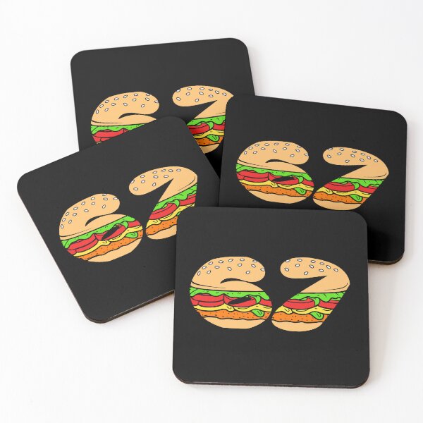 Item preview, Six Seven Cheeseburger 67 Slang Trend designed and sold by ArtStudiobyIta.