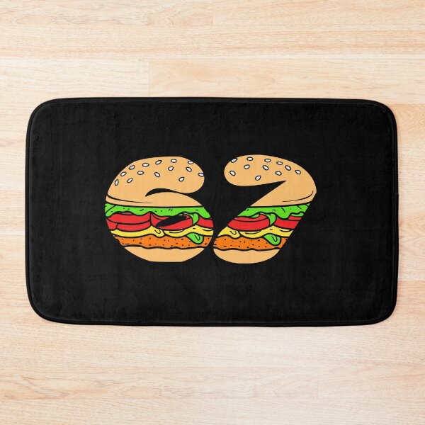 Item preview, Six Seven Cheeseburger 67 Slang Trend designed and sold by ArtStudiobyIta.