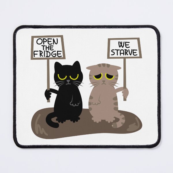 Item preview, Protesting Cats - Open the Fridge designed and sold by fishdesigns.