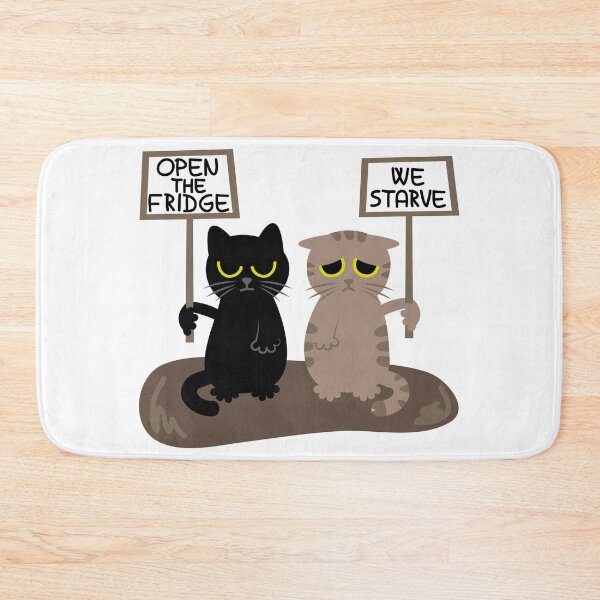 Item preview, Protesting Cats - Open the Fridge designed and sold by fishdesigns.