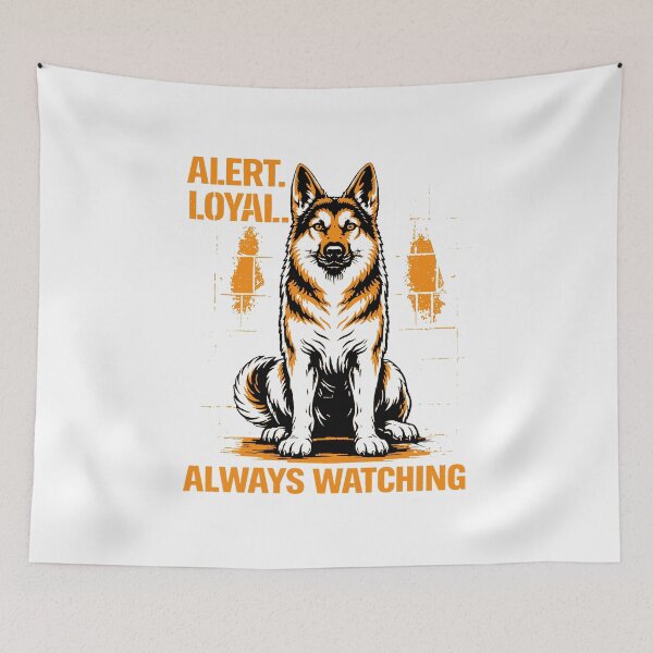 Item preview, German Shepherd - Alert Loyal Always Watching designed and sold by PodWish.