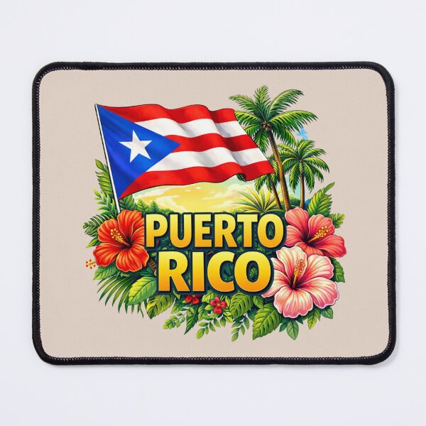 Item preview, Puerto Rico Hibiscus & Tropical Flowers designed and sold by Myra365Art.