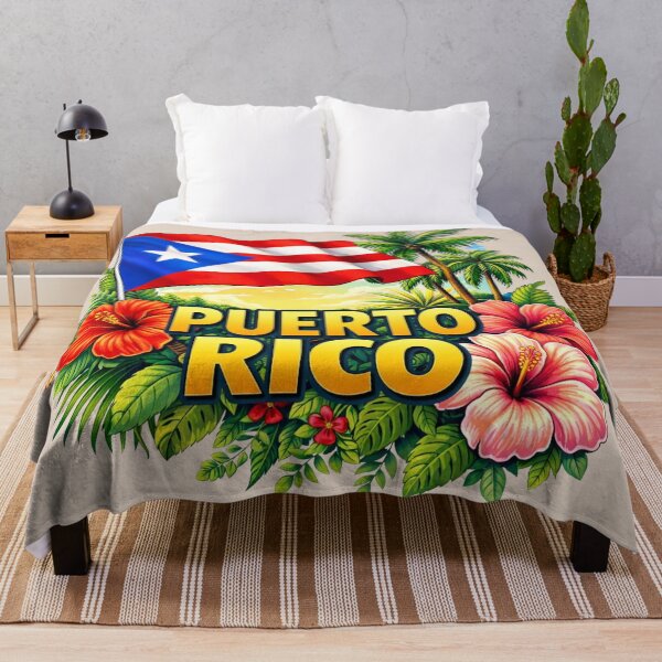 Item preview, Puerto Rico Hibiscus & Tropical Flowers designed and sold by Myra365Art.