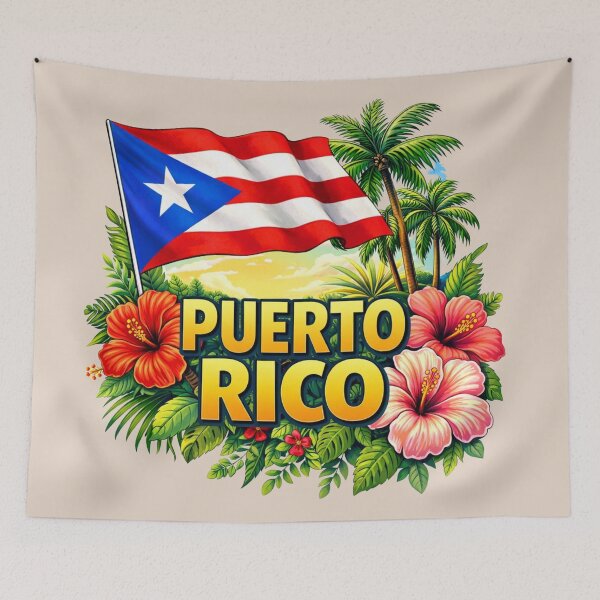 Item preview, Puerto Rico Hibiscus & Tropical Flowers designed and sold by Myra365Art.