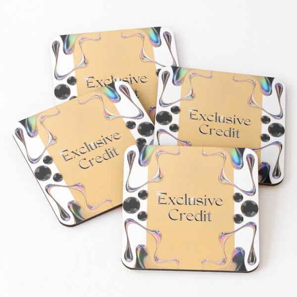 Item preview, Vibrant exclusive credit design with holographic liquid effect designed and sold by Creative88Art.
