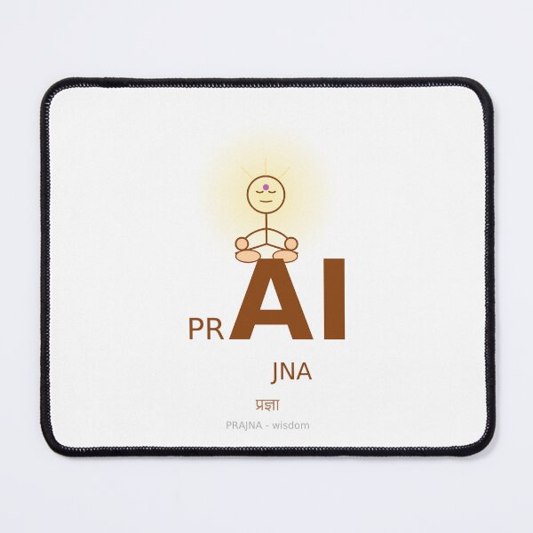 Item preview, PRAJNA | Sanskrit Word for Wisdom Insight | Spiritual Tech Design Gift designed and sold by AIDressCode.