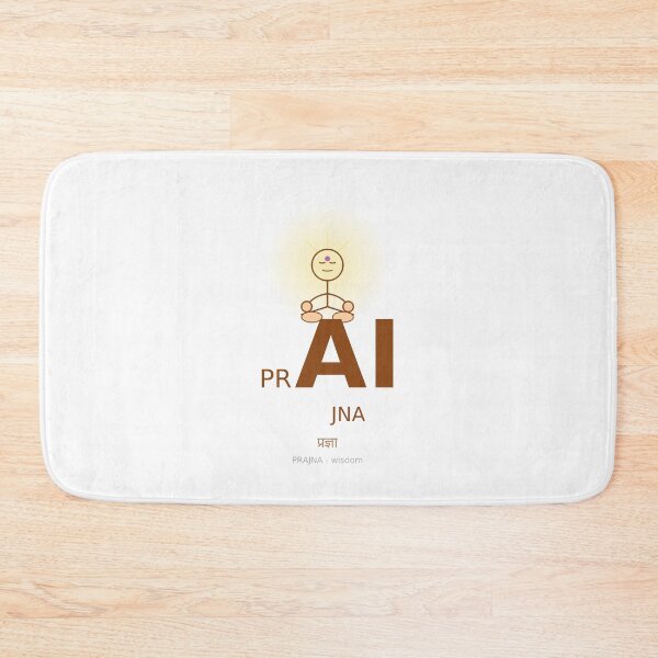 Item preview, PRAJNA | Sanskrit Word for Wisdom Insight | Spiritual Tech Design Gift designed and sold by AIDressCode.