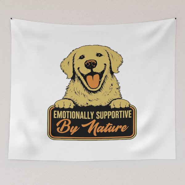 Item preview, Golden Retriever - Emotionally Supportive By Nature designed and sold by PodWish.