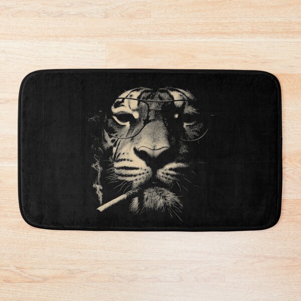 Item preview, Sophisticated Smoking Tiger with Glasses designed and sold by k3rstman1.